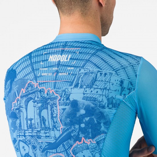 Heren Fietskleding Jersey Napoli Giro d'Italia 2024 Heren Fietskleding Jersey Napoli Giro d'Italia 2024