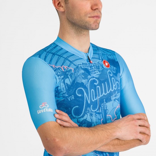 Heren Fietskleding Jersey Napoli Giro d'Italia 2024 Heren Fietskleding Jersey Napoli Giro d'Italia 2024