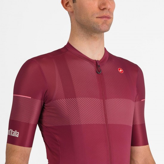 Heren Fietskleding Trofeo Giro d'Italia 2024 jersey - bordeaux Heren Fietskleding Trofeo Giro d'Italia 2024 jersey - bordeaux