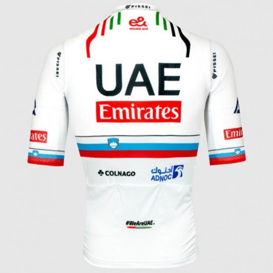 Heren Pissei Team UAE 2024 Magistrale Shirt - Sloveens Kampioen
