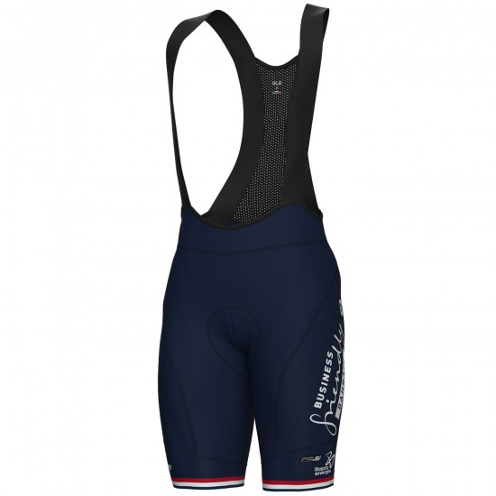 Heren Fietskleding Ale Bahrain Victorious 2024 PRS Bib Shorts - Groot-Brittannië kampioen