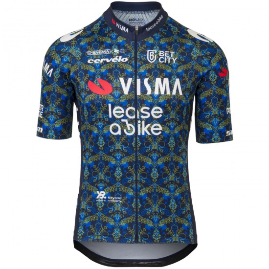 Dames Fietskleding Team Visma Lease a Bike 2024 The Renaissance Agu Damesshirt-TDF