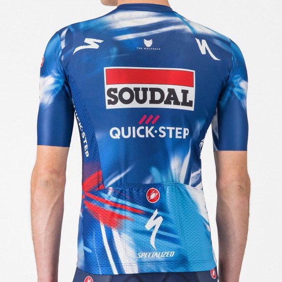 Heren Fietskleding Castelli Soudal Quick-Step 2025 Competizione 3 Shirt Heren Fietskleding Castelli Soudal Quick-Step 2025 Competizione 3 Shirt