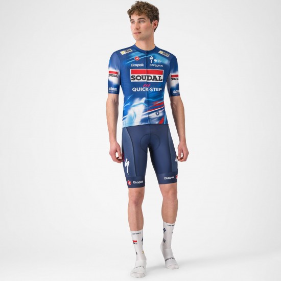Heren Fietskleding Castelli Soudal Quick-Step 2025 Competizione 3 Shirt Heren Fietskleding Castelli Soudal Quick-Step 2025 Competizione 3 Shirt