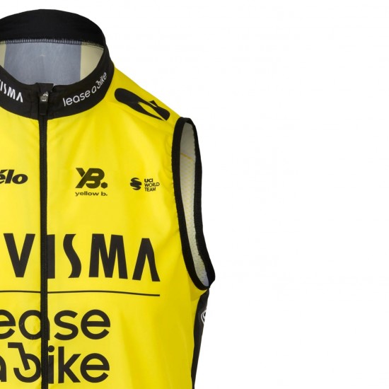 Heren Fietskleding Team Visma Lease a Bike 2025 Wind Vest Heren Fietskleding Team Visma Lease a Bike 2025 Wind Vest