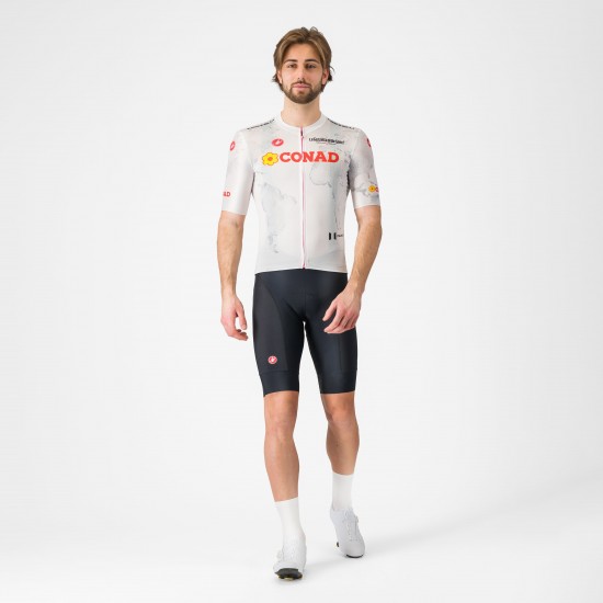 Heren Fietskleding Wit Giro d'Italia 2025 Competizione 3-shirt Heren Fietskleding Wit Giro d'Italia 2025 Competizione 3-shirt