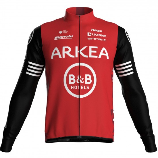 Heren Rosti Team Arkea-B&B Hotels 2025 shirt met lange mouwen