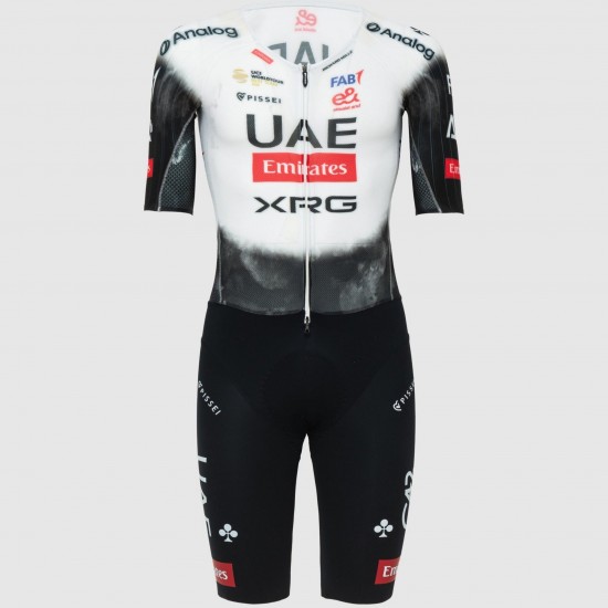 Heren UAE Team Emirates 2025 Hybrid Pissei bodysuit