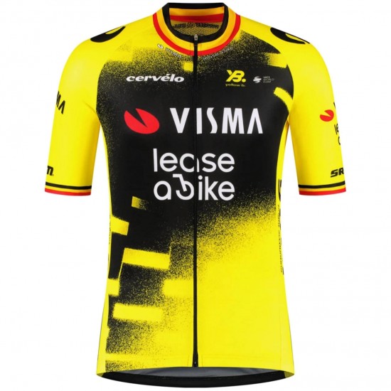 Heren Team Visma Lease a Bike 2025 The Wingbeat Shirt - Wout Van Aert