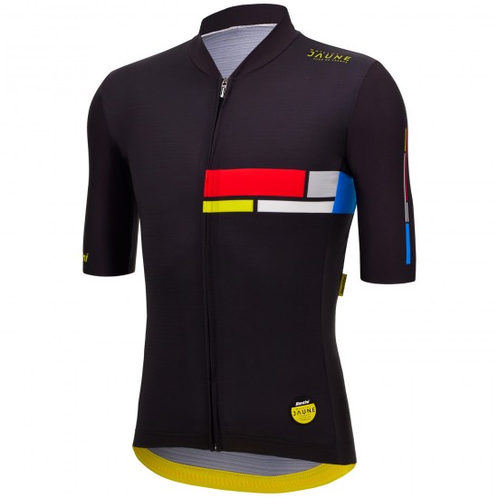 Heren Fietskleding Santini Tour de France 2024-Alpe d'Huez Shirt Heren Fietskleding Santini Tour de France 2024-Alpe d'Huez Shirt