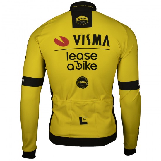 Heren Fietskleding Team Visma Lease a Bike 2025 Premium Polartec Jack Heren Fietskleding Team Visma Lease a Bike 2025 Premium Polartec Jack