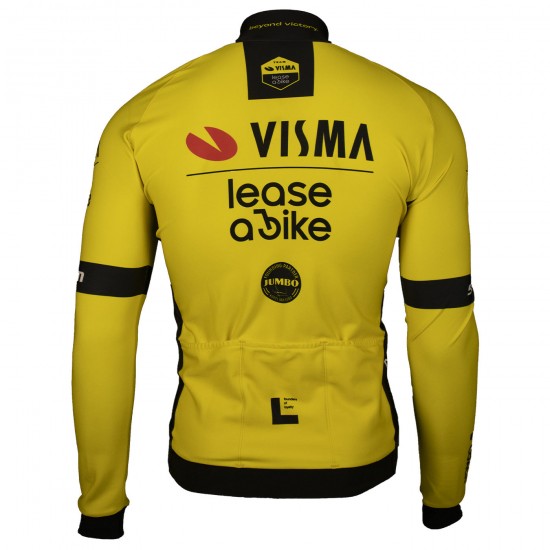 Heren Team Visma Lease a Bike 2025 Premium shirt met lange mouwen Heren Team Visma Lease a Bike 2025 Premium shirt met lange mouwen