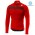 2019 Casteli Puro 3 Rood Thermal Wielershirt Lange Mouw 188KRMI