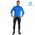 2019 Casteli Raddoppia 2 Blauw Thermal Fietskleding Set Wielershirts Lange Mouw+Lange Wielrenbroek Bib 266INCV
