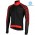 2019 Nalini CRIT 3L 2.0 Zwart-Rood Thermal Wielershirt Lange Mouw 852WJFO