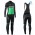2019 Orbea Factory Racing Dames Groen Thermal Fietskleding Set Wielershirts Lange Mouw+Lange Wielrenbroek Bib 851IWPF