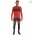 2019 Scott RC FF Rood Thermal Fietskleding Set Wielershirts Lange Mouw+Lange Wielrenbroek Bib 691ZRPY