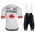 2019 Trek Factory Racing Canada Champion Fietskleding Set Fietsshirt Met Korte Mouwen+Korte Koersbroek Bib 600NQQJ
