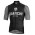 BIANCHI MILANO Davoli Black Wielershirt Korte Mouw