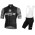 BIANCHI MILANO Davoli Black Fietskleding Set Wielershirt Korte Mouw+Korte Fietsbroeken Bib