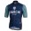 BIANCHI MILANO Davoli Blue Wielershirt Korte Mouw