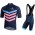 BIANCHI MILANO Nicandro Blue Fietskleding Set Wielershirt Korte Mouw+Korte Fietsbroeken Bib