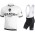 BIANCHI MILANO New Pride White Fietskleding Set Wielershirt Korte Mouw+Korte Fietsbroeken Bib