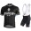 BIANCHI MILANO New Pride Black Fietskleding Set Wielershirt Korte Mouw+Korte Fietsbroeken Bib