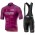 Giro D'Italia 2019 CICLAMINO Fietskleding Set Wielershirt Korte Mouw+Korte Fietsbroeken Bib