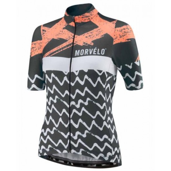 MORVELO Dames CHOPPER Wielershirt Korte Mouw