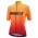 MORVELO Dames FIRE Wielershirt Korte Mouw