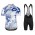 2020 Asos Erlkoenig Blauw Fietskleding Set Fietsshirt Met Korte Mouwen+Korte Koersbroek Bib 796TZPV