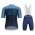 2020 MALOJA SchimunM. Blauw Fietskleding Set Fietsshirt Met Korte Mouwen+Korte Koersbroek Bib 251RZXO