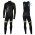 2020 Nalini LW Zwart-Geel Thermal Fietskleding Set Wielershirts Lange Mouw+Lange Wielrenbroek Bib 848MDPL
