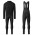 2020 Specialized Zwart Wielerkleding Set Wielershirt Lange Mouw+Lange Fietsbroeken Bib 690MNPI