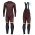 2020 Scott RC Team 1.0 Claret Thermal Fietskleding Set Wielershirts Lange Mouw+Lange Wielrenbroek Bib 786EDTD