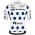2020 Subaru Tour Down Under Polka Dot Wielershirt Korte Mouw 273KNOH