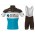 2020 Team AG2R Fietskleding Set Fietsshirt Met Korte Mouwen+Korte Koersbroek Bib 884KWFX