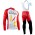 2020 Team Cofidis Pro Thermal Fietskleding Set Wielershirts Lange Mouw+Lange Wielrenbroek Bib 772WAKT