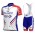 2020 Team FDJ Fietskleding Set Fietsshirt Met Korte Mouwen+Korte Koersbroek Bib 356KJZW