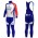 2020 Team FDJ Thermal Fietskleding Set Wielershirts Lange Mouw+Lange Wielrenbroek Bib 171JWSX