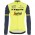 2020 Trek Segafredo Factory Racing Geel Fietskleding Wielershirt Lange Mouw 117RVLV