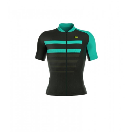 ALE PRR 2.0 PIUMA Wielershirt Korte Mouw Turquoise