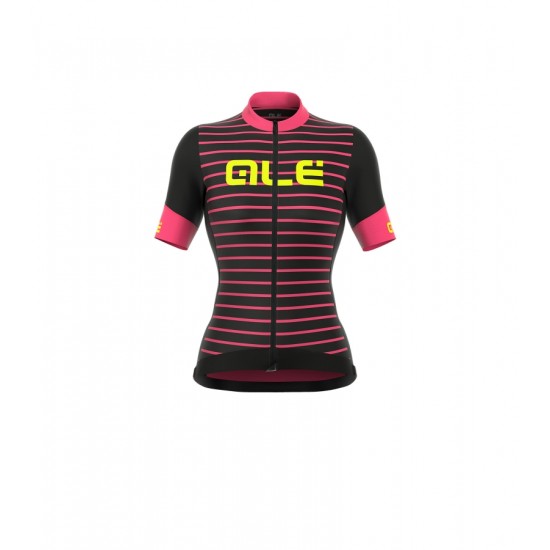 ALE R-EV1 MARINA Dames Wielershirt Korte Mouw Pink