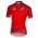 2015 Abu Dhabi Tour Wielershirt Met Korte Mouwen Rood