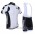 2014 Assos Fietskleding Set Fietsshirt Met Korte Mouwen+Korte Koersbroek Wit