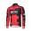 BMC Racing Pro Team Wielershirts Lange Mouwen Rood