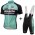 2016 BIANCHI COUNTERVAIL Fietskleding Set Fietsshirt Met Korte Mouwen+Korte Koersbroek Zwart Blauw