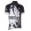 2016 BIANCHI-MILANO CINCA Wielershirt Korte Mouw Zwart Wit