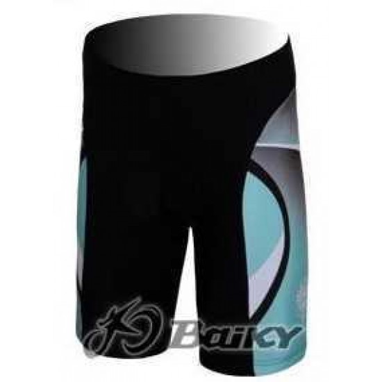 Bianchi Pro Team Korte Fietsbroeken Zwart Blauw